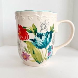 Pioneer Woman Blooming Bouquet Coffee Cup Mug 12oz